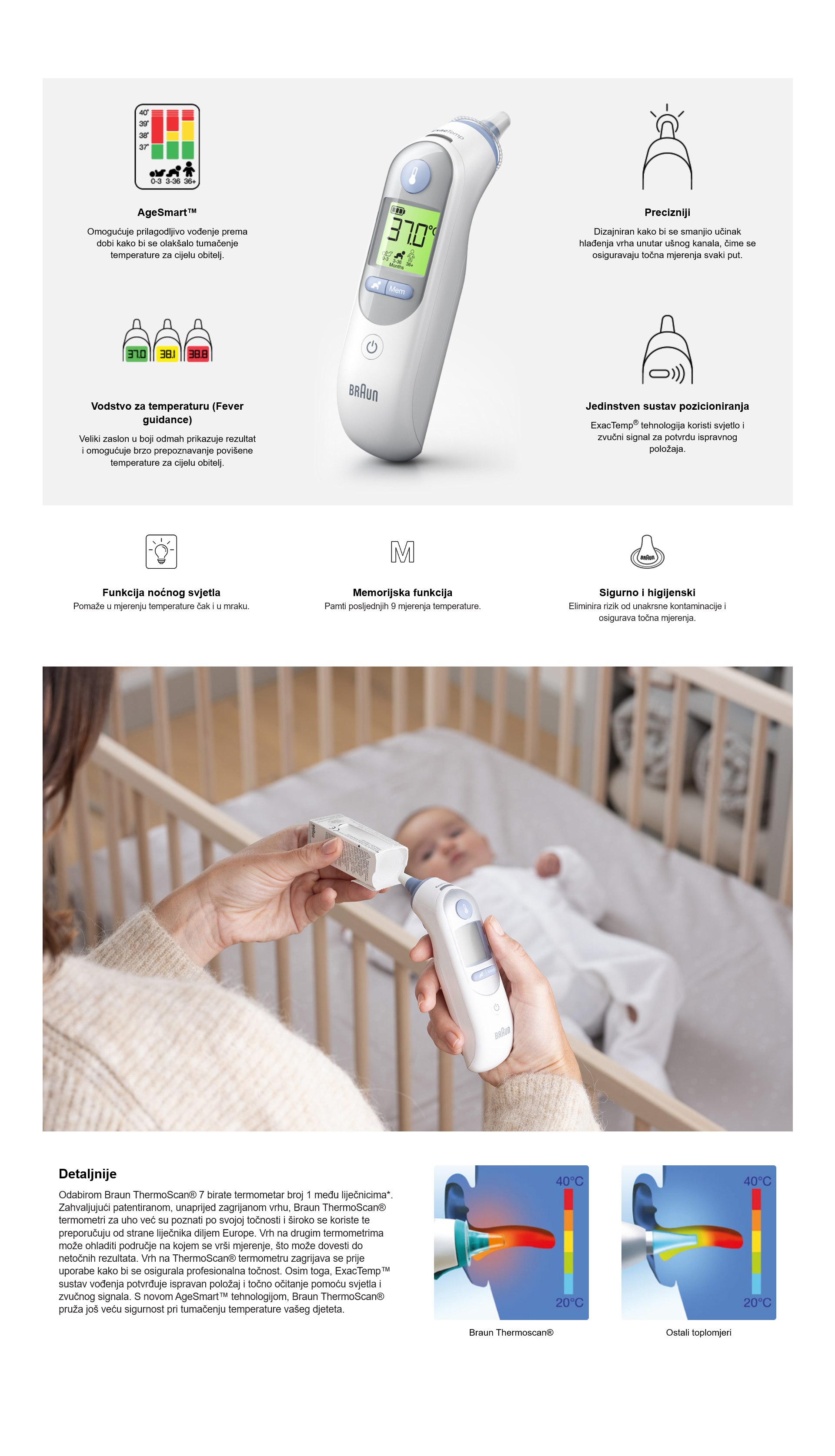 Braun ThermoScan 7 IRT6520 opis